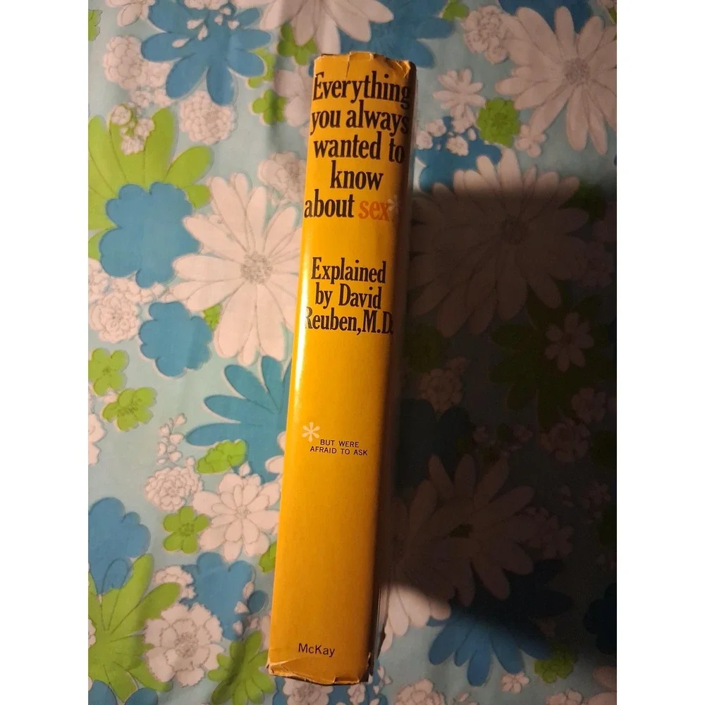 Vintage 1969 Everything You Always Wanted to Know About Sex Hardcover Book